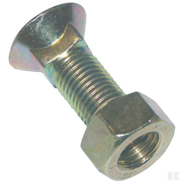 71655UK88 Винт плуга + гайка 7/16"x55мм