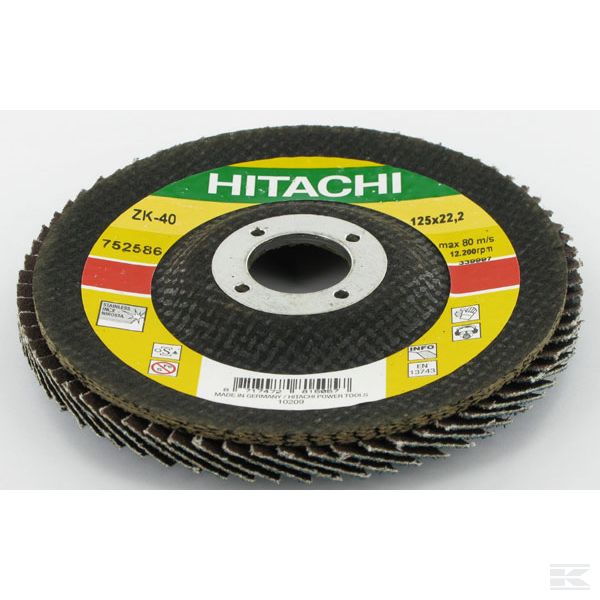 752586 +Lapper sanding pad 125 K40