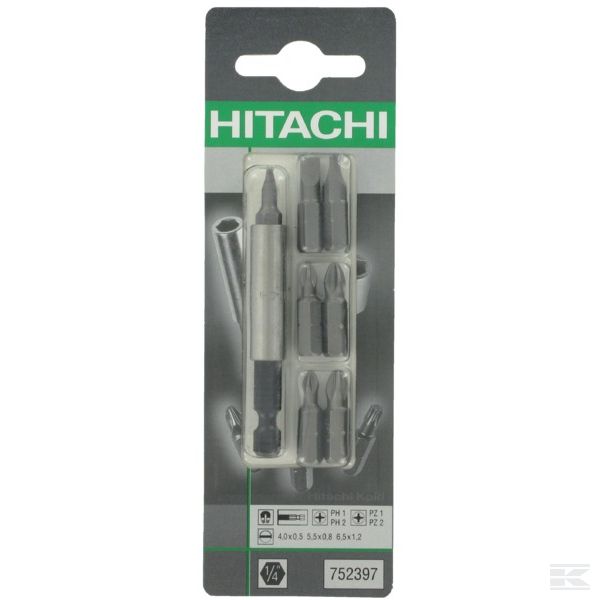 752397 +Bit holder 1/4 + 7 Bits 8-pcs
