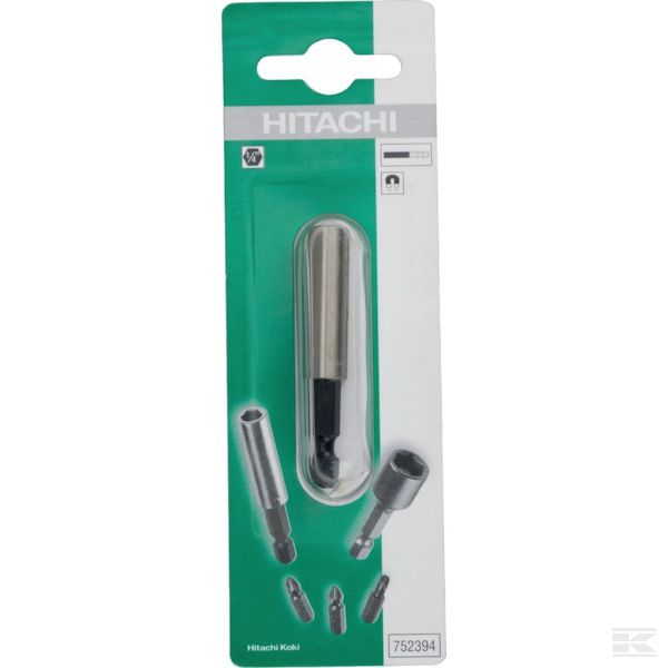 752394 +Bit holder 1/4 60mm Hitachi