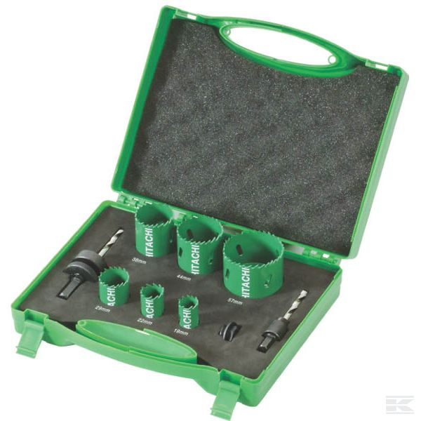 752171 +Hole saw kit - 9pc