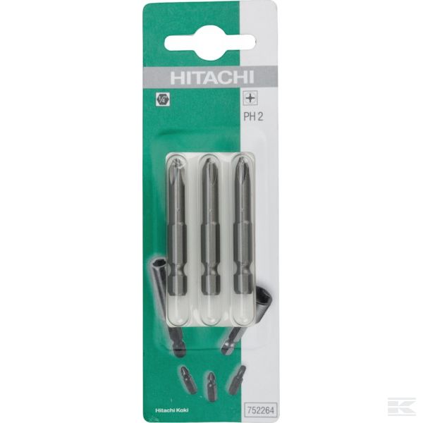 752264 +Bits 1/4 Ph 2-50mm (3x)
