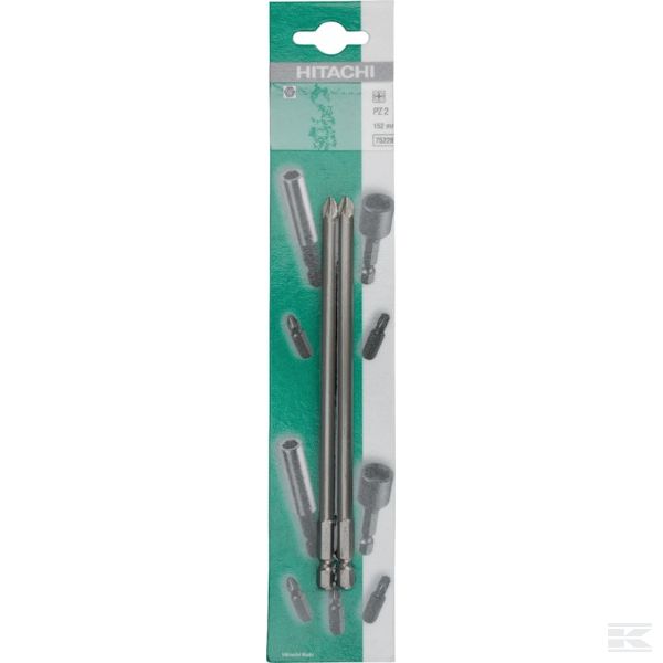 752289 +Bits 1/4 Pz 2-152mm (2x)