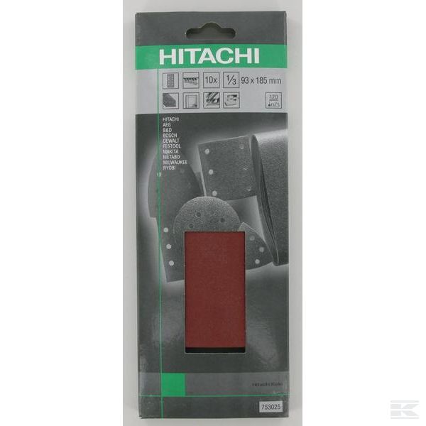 753025 Бум.шлиф. 93x185 K120 по 10шт.