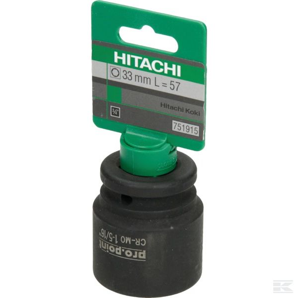 751915 +Impact socket 3/4"-33mm