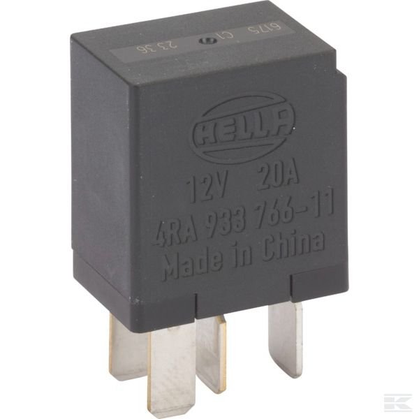 4RA933766111 +Relay 20A 12V Hella