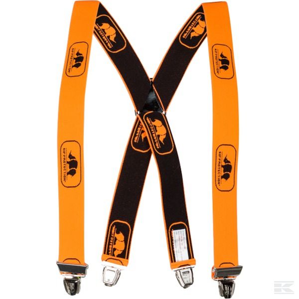 5SD5 +Clip Braces Hi-Vis, orange/black