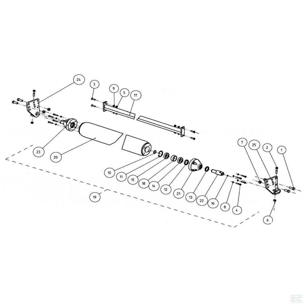 4525113 +Roller support R. Votex