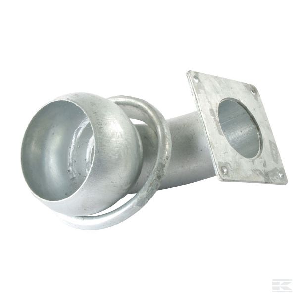 6123090Z KKV 6"+четырехгр. фланец 90°