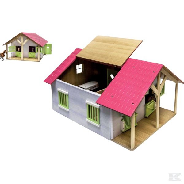 610168 +Horse stable with 2 boxes pin