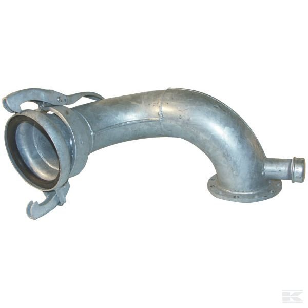6203294Z KKM 6"+колено 2x90° R+E-фланец