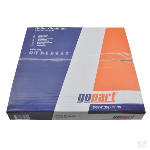 60AH1GP Роликовая цепь ASA 60 H Gopart