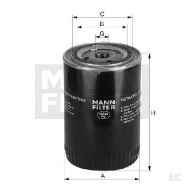WA9232 Фильтр охлаждающей жидкости