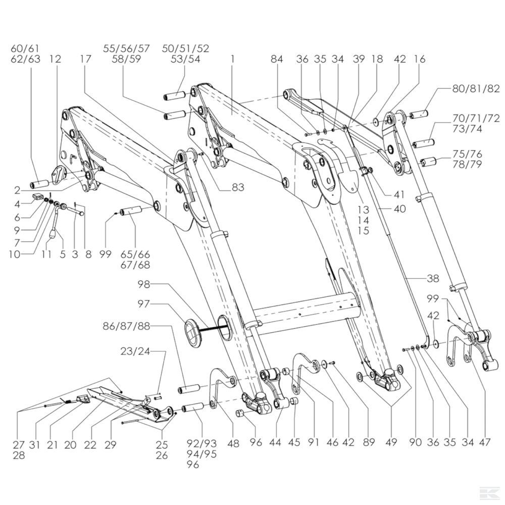 3457100 +Cover plate Stoll