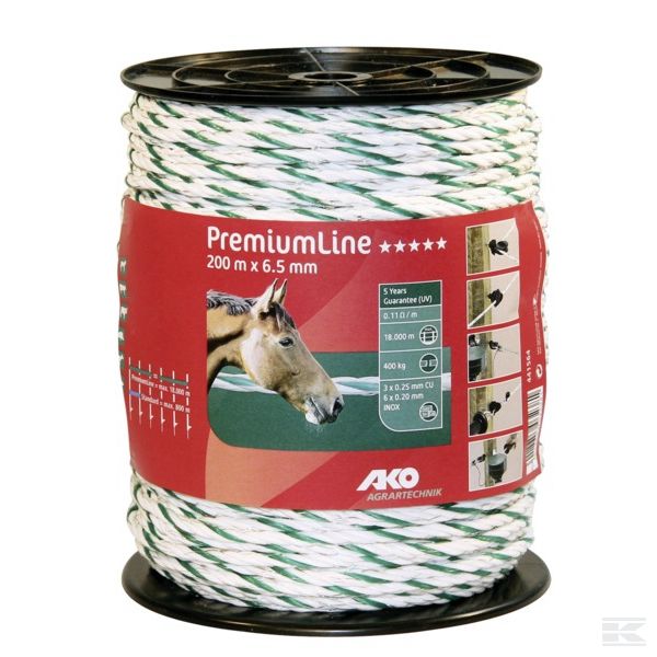 441564 Трос Premium, 6,5 мм, 200 м