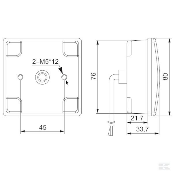 2SB357029111 Светод. задн. фон., стоп-сигн.