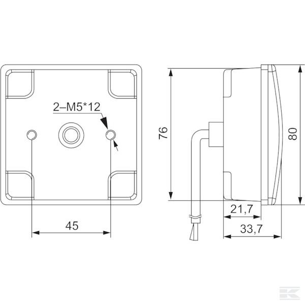 2SB357029011 Светод. задн. фон., стоп-сигн.