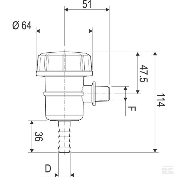 309T253 Фильтр 1/2"x13 мм