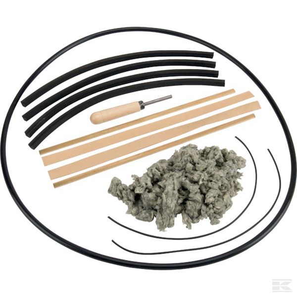 39VGR07N +Gasket set for 4" knife valve