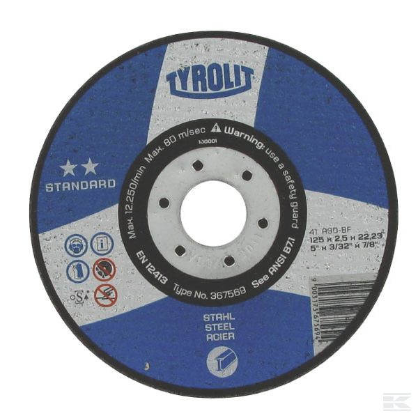 367565 +Cutting disc stand.SS 115x2.5
