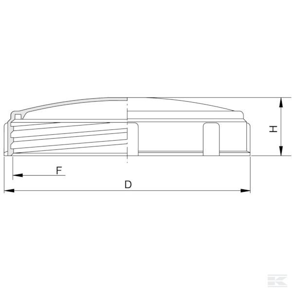 354120AKB Круглая крышка240 мм