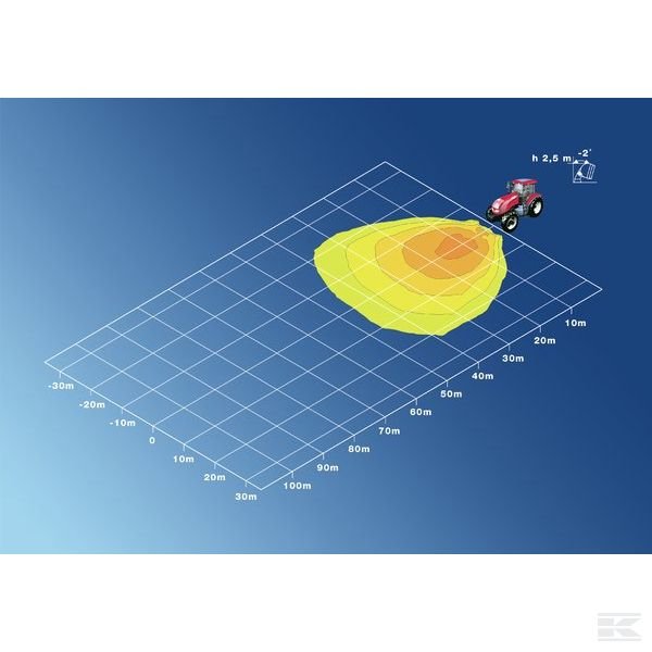 1GA996150021 Фара рабочего освещения