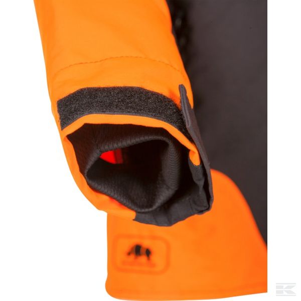 1SMW3XL +W-AIR Hi-vis orange jacket 3XL