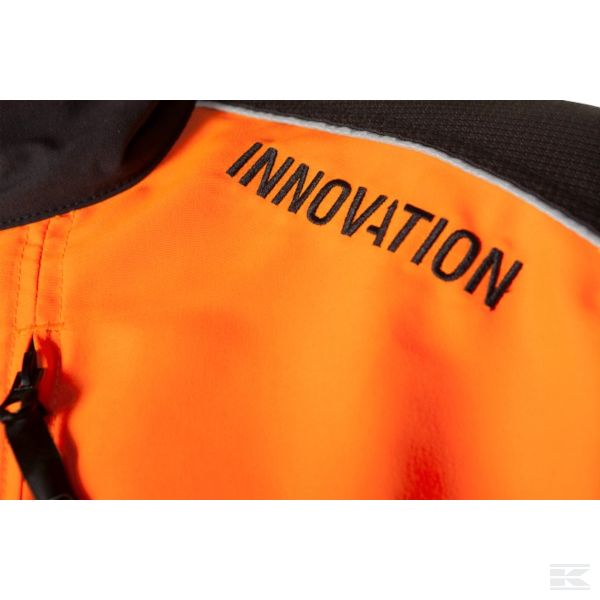 1SMW3XL +W-AIR Hi-vis orange jacket 3XL
