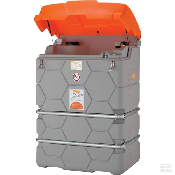 10481CEMO Бак для отраб.масла CUBE 1500л