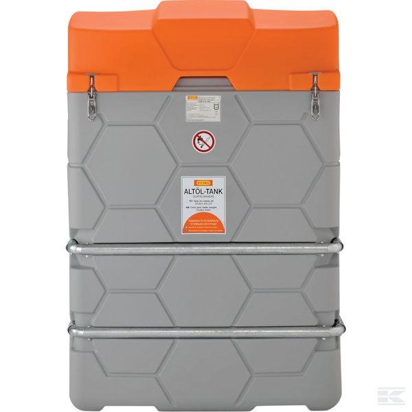 10481CEMO Бак для отраб.масла CUBE 1500л