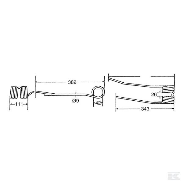 10991KR Стойка пружинная Kemper