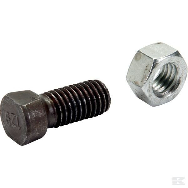 12UNC35C2F Отвал плуга винтовой 1/2x35 12,9 + гайка