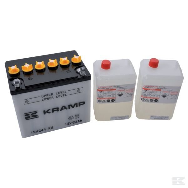 12N244KR аккумулятор с электролитом 12В