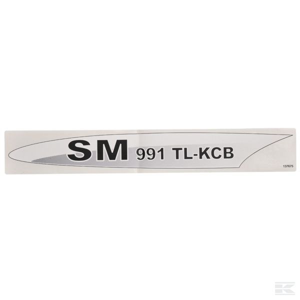 137675 Накл. «SM991TL-KCB» л. Fella