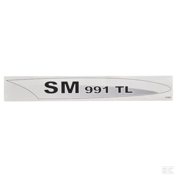 137802 Накл. «SM 991 TL» пр. Fella
