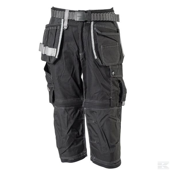19602650001080 Шорты Cargo stretch черные, разм. XS