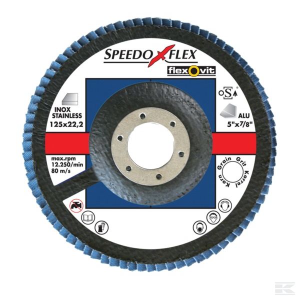 517997 Шл.в.кр. Speedoflex 115x22 P40