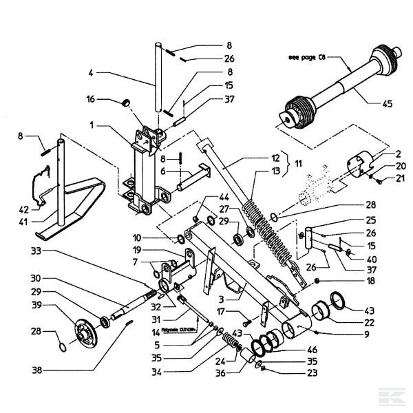 VNB1557693 Ось 35 круглая L=510мм