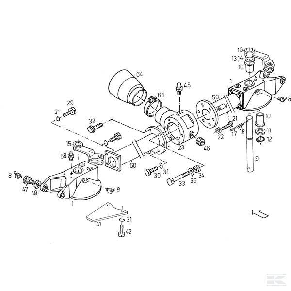 VF06209580 Гайка M28x1,5