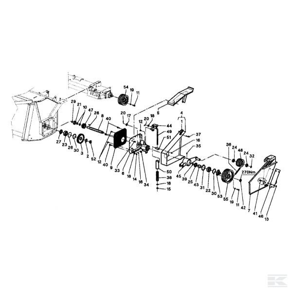 VGXK376V Гайка M30x1,5 л.