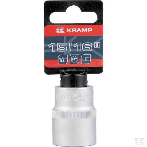 18060131240KR Головка 1/2", 6-точечная 15/16"
