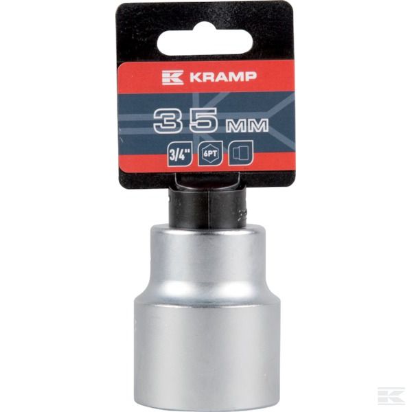 18060190350KR Головка 3/4", 6-точечная 35 мм