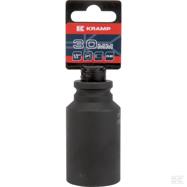 1803544630KR Длинная ударная головка 1/2" 30 мм