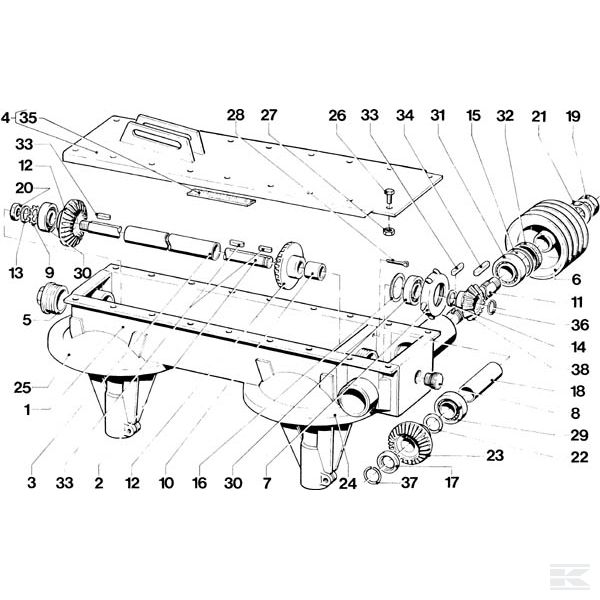 VGMT337 Колесо коническое зубчатое Z=24