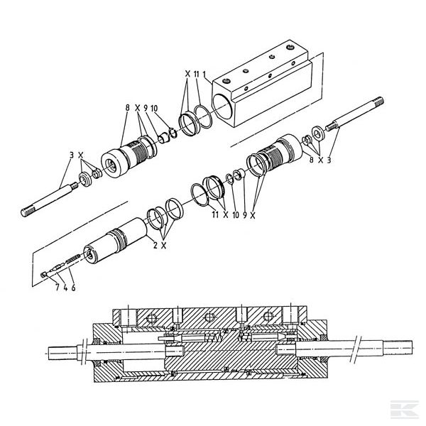 30933 Клапан 8x59 мм