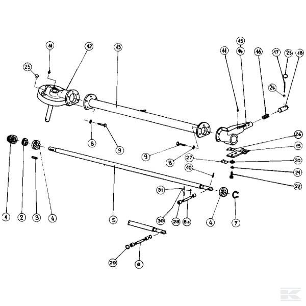58556100 Шпонка призматическая