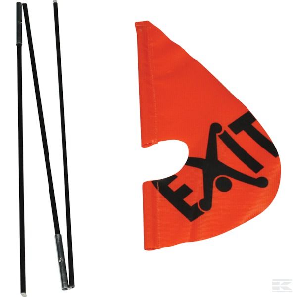 23965000EX +EXIT Foxy safety flag