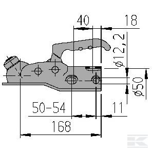 246960 Муфта шаровая AK300