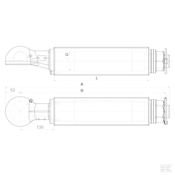 00658920A02 Сцепная петля с кругл.стержнем