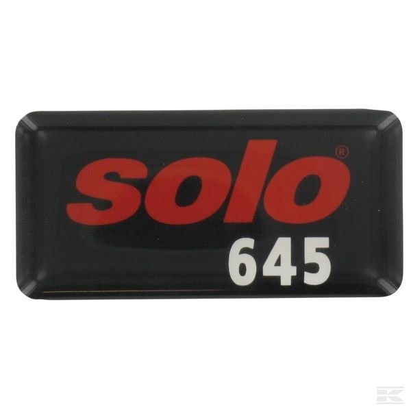 0069880 Наклейка SKS.SOLO 645 24,5x50